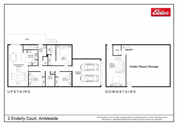 Floorplan of Homely house listing, 2 Enderly Court, Ambleside TAS 7310