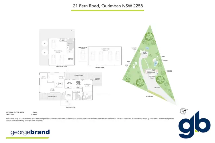 Floorplan of Homely rural property listing, 21 Fern Road, Ourimbah NSW 2258