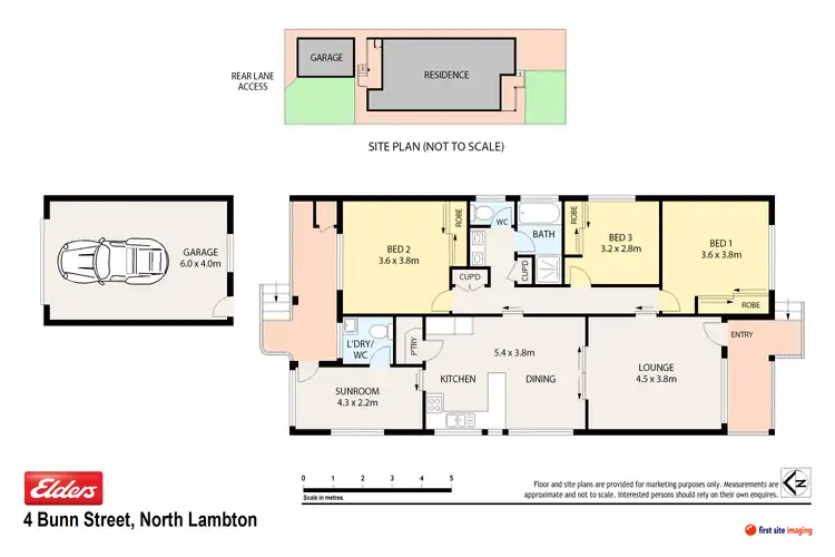 Floorplan of Homely house listing, 4 Bunn Street, North Lambton NSW 2299