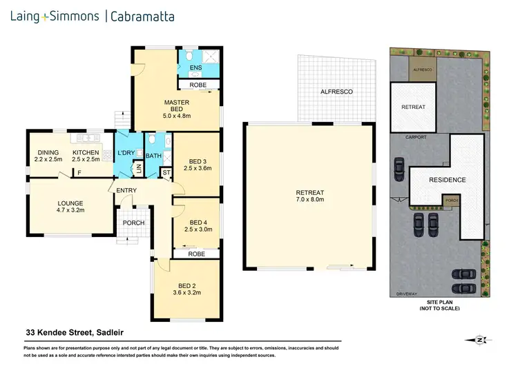 Floorplan of Homely house listing, 33 Kendee Street, Sadleir NSW 2168