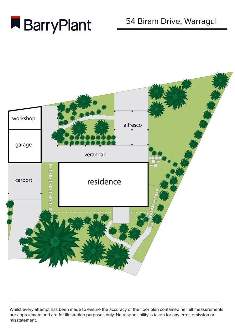 Floorplan of Homely house listing, 54 Biram Drive, Warragul VIC 3820