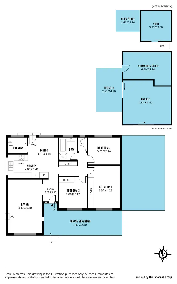 Floorplan of Homely house listing, 12 Greengate Grove, Hackham SA 5163
