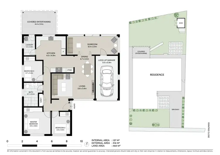 Floorplan of Homely house listing, 28 Ferntree Close, Wyoming NSW 2250