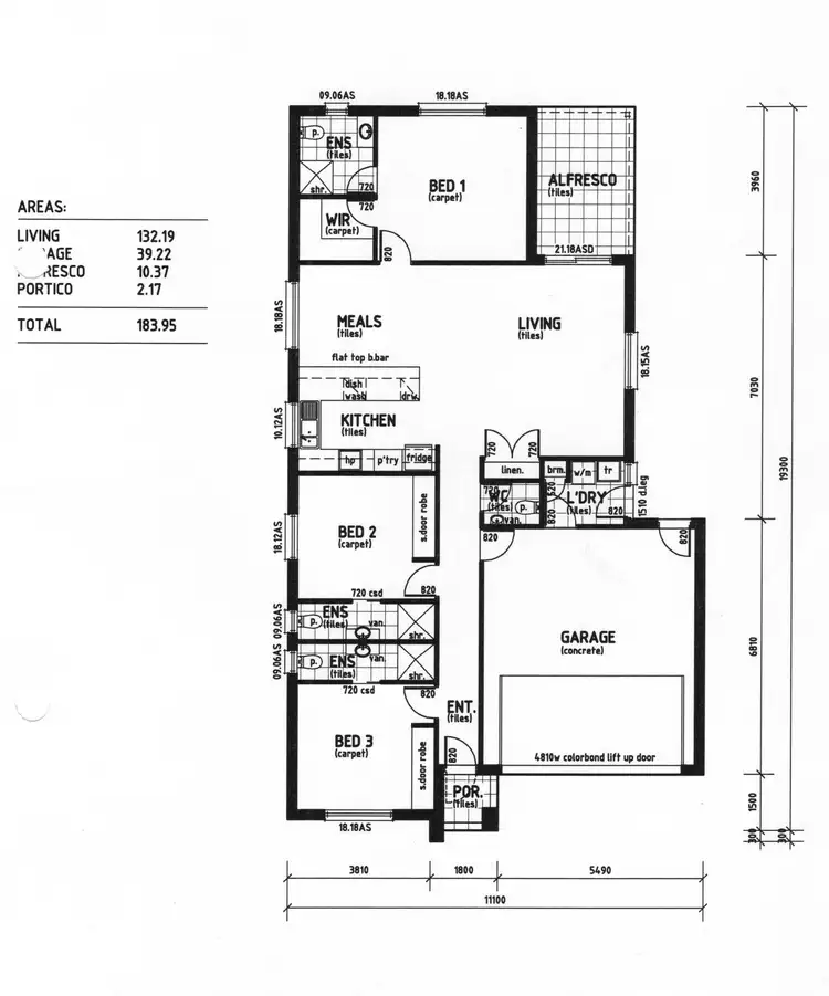 Floorplan of Homely house listing, 43 Vern Schuppan Drive, Whyalla Norrie SA 5608