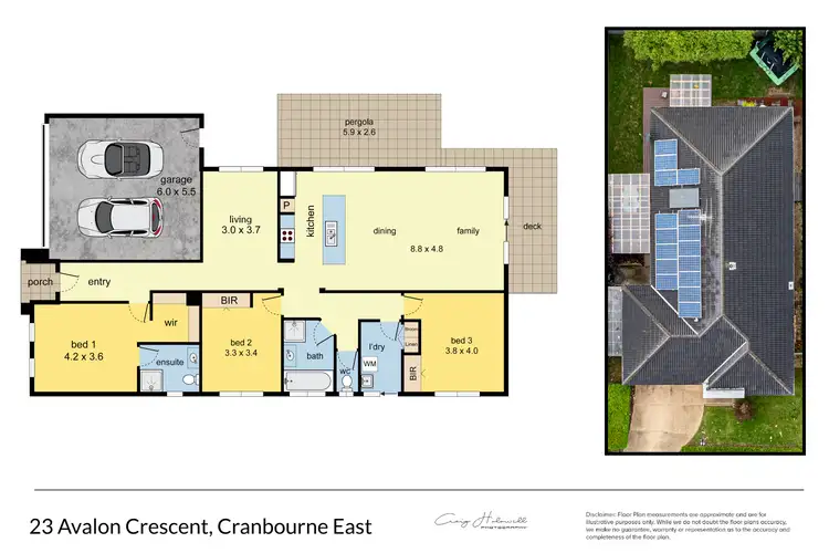 Floorplan of Homely house listing, 23 Avalon Crescent, Cranbourne East VIC 3977