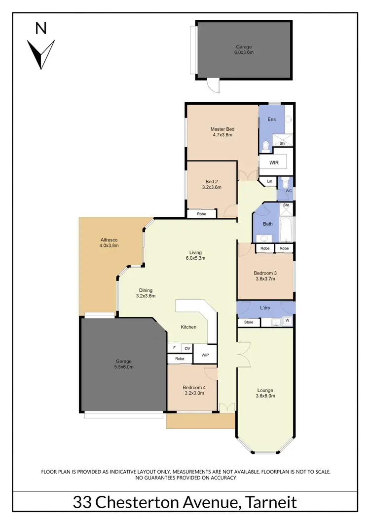 Floorplan of Homely house listing, 33 Chesterton Avenue, Tarneit VIC 3029