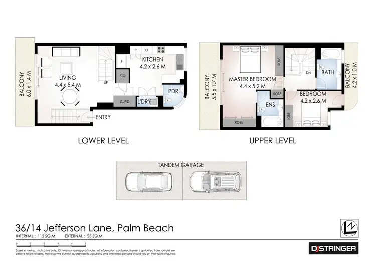 Floorplan of Homely unit listing, 36/14 Jefferson Lane, Palm Beach QLD 4221