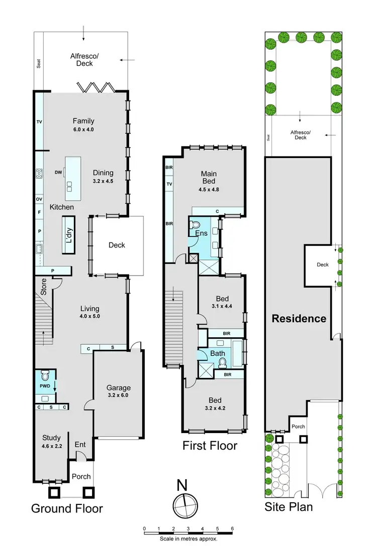 Floorplan of Homely townhouse listing, 19 Hamilton Street, Bentleigh VIC 3204