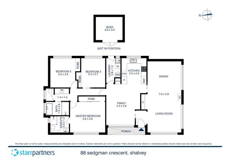 Floorplan of Homely house listing, 88 Sedgman Crescent, Shalvey NSW 2770