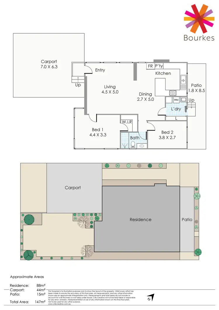 Floorplan of Homely house listing, 2 Lamb Avenue, Bentley WA 6102