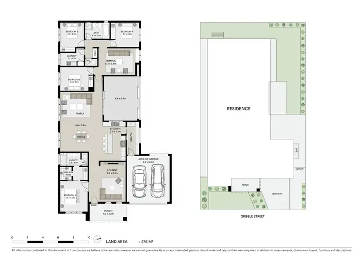 Floorplan of Homely house listing, 20 Gribble Street, Lucas VIC 3350