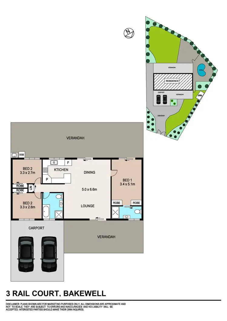 Floorplan of Homely house listing, 3 Rail Court, Bakewell NT 832