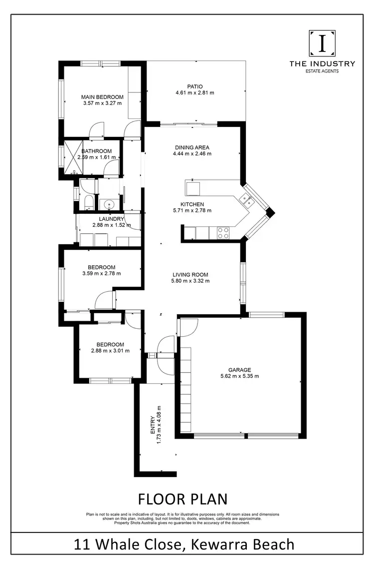 Floorplan of Homely house listing, 11 Whale Close, Kewarra Beach QLD 4879