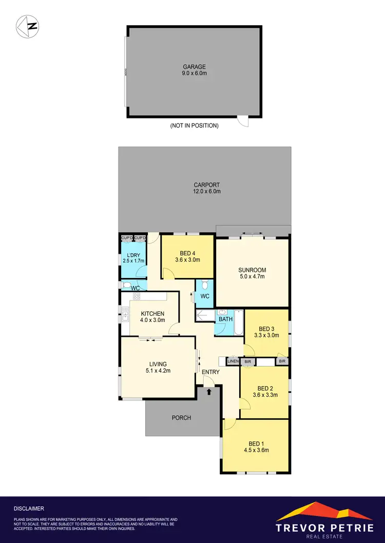 Floorplan of Homely house listing, 40 Essex Street, Wendouree VIC 3355