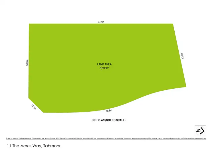 Floorplan of Homely land listing, 11 The Acres Way, Tahmoor NSW 2573