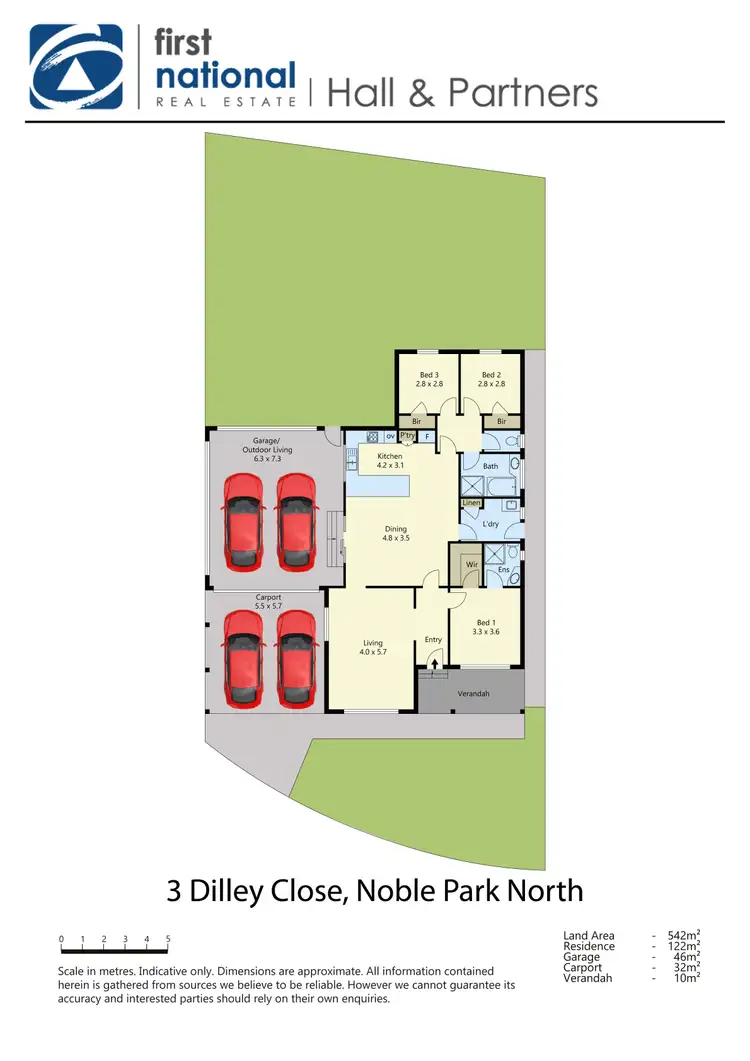 Floorplan of Homely house listing, 3 Dilley Close, Noble Park North VIC 3174