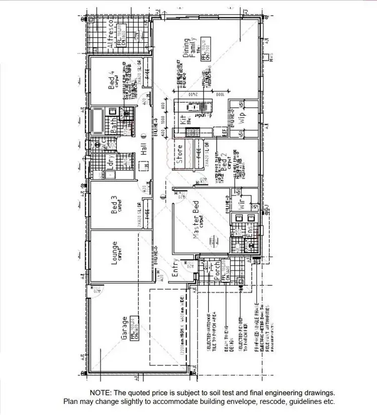 Floorplan of Homely land listing, 13 Silver Leaf Way, Winter Valley VIC 3358
