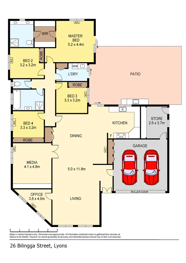 Floorplan of Homely house listing, 26 Bilingga Street, Lyons NT 810