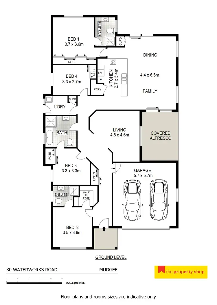 Floorplan of Homely house listing, 30 Waterworks Road, Mudgee NSW 2850