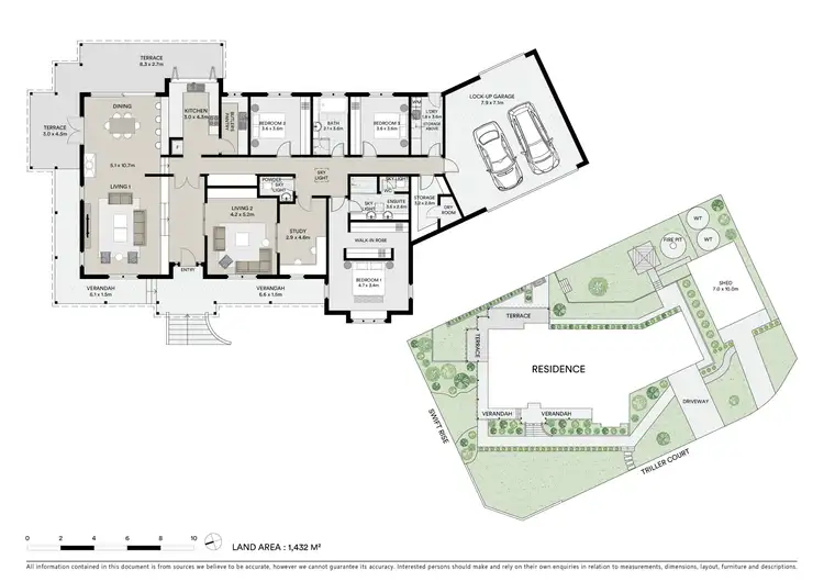 Floorplan of Homely house listing, 9 Swift Rise, Brown Hill VIC 3350
