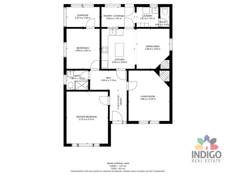 Floorplan of Homely house listing, 5 Mellish Street, Beechworth VIC 3747