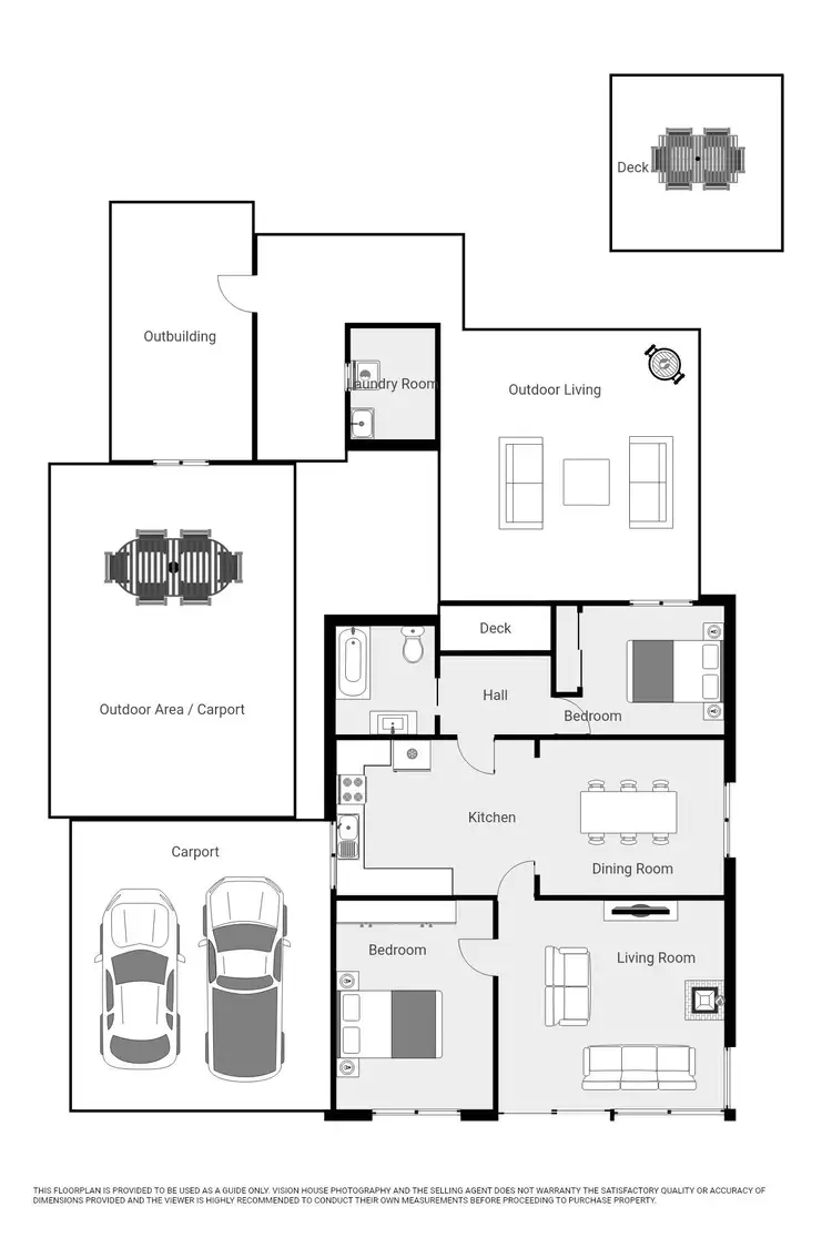 Floorplan of Homely house listing, 89 Pasadena Grove, Mildura VIC 3500