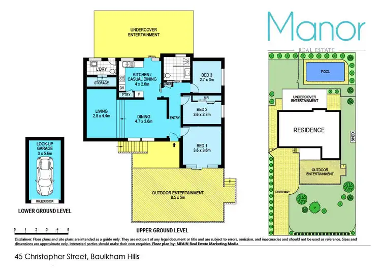Floorplan of Homely house listing, 45 Christopher Street, Baulkham Hills NSW 2153