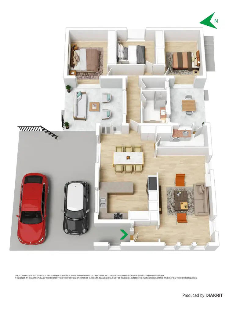 Floorplan of Homely house listing, 22 Harmer Road, Hallam VIC 3803