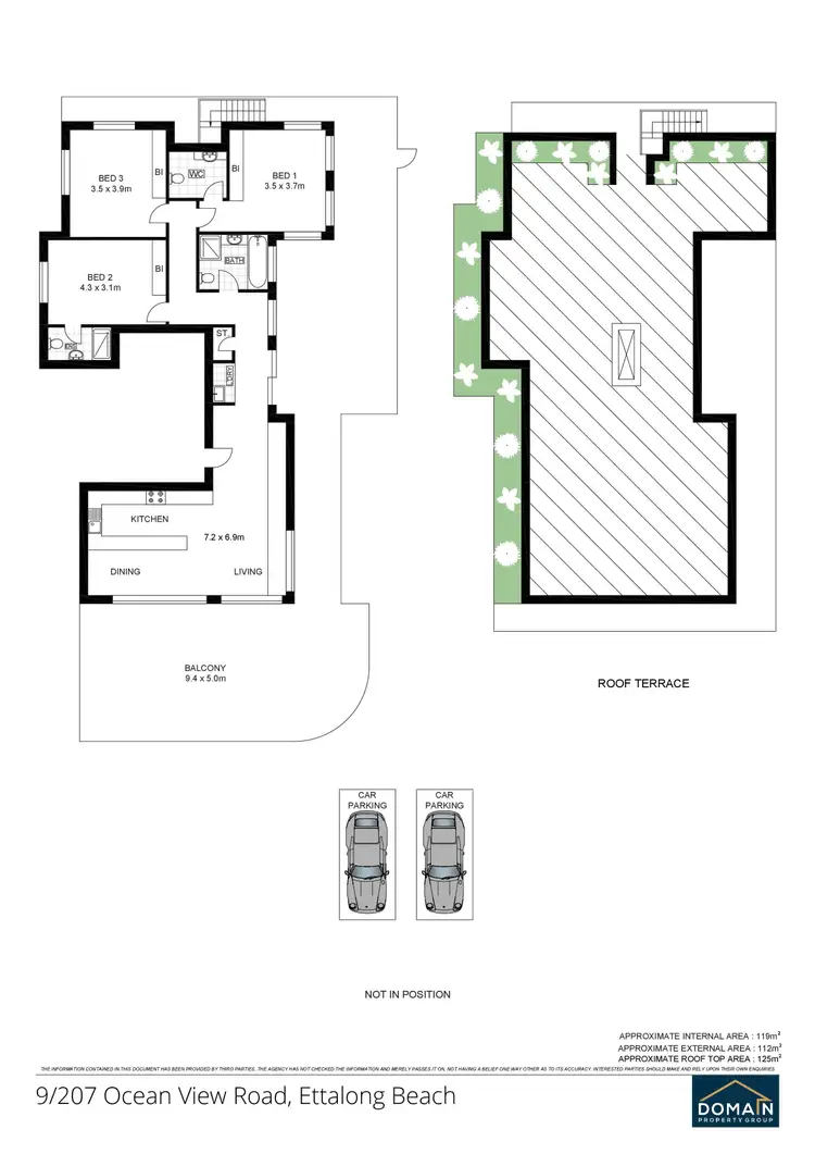 Floorplan of Homely apartment listing, 9/207 Ocean View Road, Ettalong Beach NSW 2257