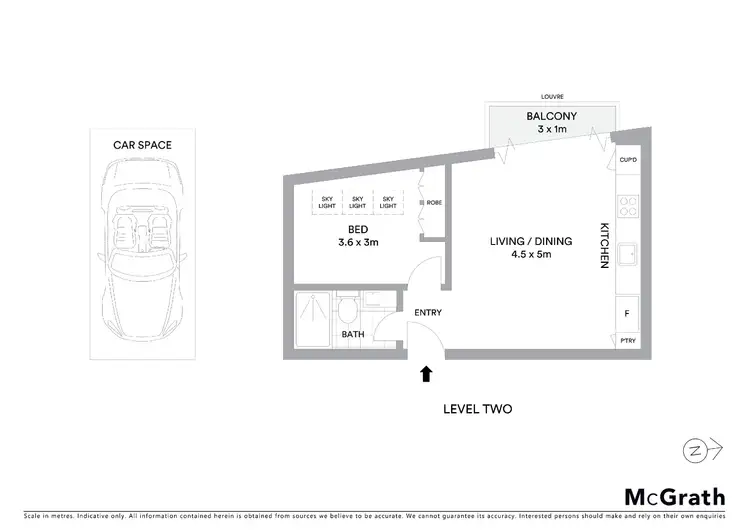 Floorplan of Homely apartment listing, 17/17 Ellesmere Road, Windsor VIC 3181