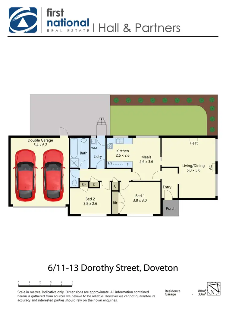 Floorplan of Homely unit listing, 6/9-11 Dorothy Street, Doveton VIC 3177