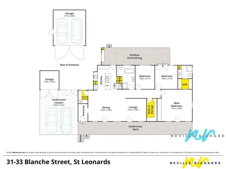 Floorplan of Homely house listing, 31-33 Blanche Street, St Leonards VIC 3223