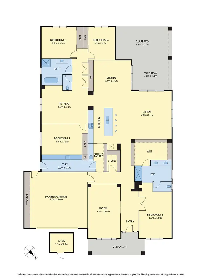 Floorplan of Homely house listing, 19 Mulgutherie Way, Gisborne VIC 3437