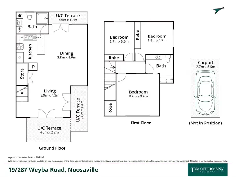 Floorplan of Homely apartment listing, 19/287-291 Weyba Road, Noosaville QLD 4566
