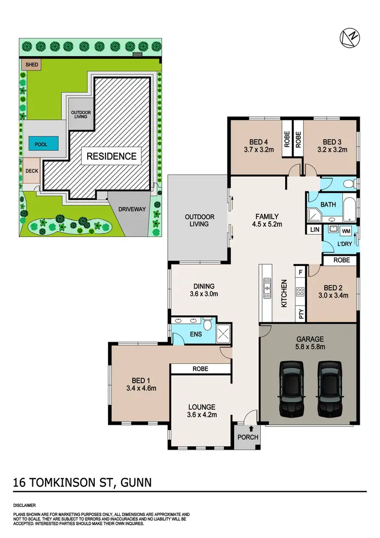 Floorplan of Homely house listing, 16 Tomkinson Street, Gunn NT 832