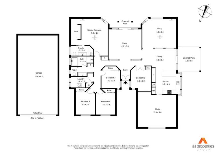 Floorplan of Homely house listing, 56-58 Jabiru Avenue, Greenbank QLD 4124