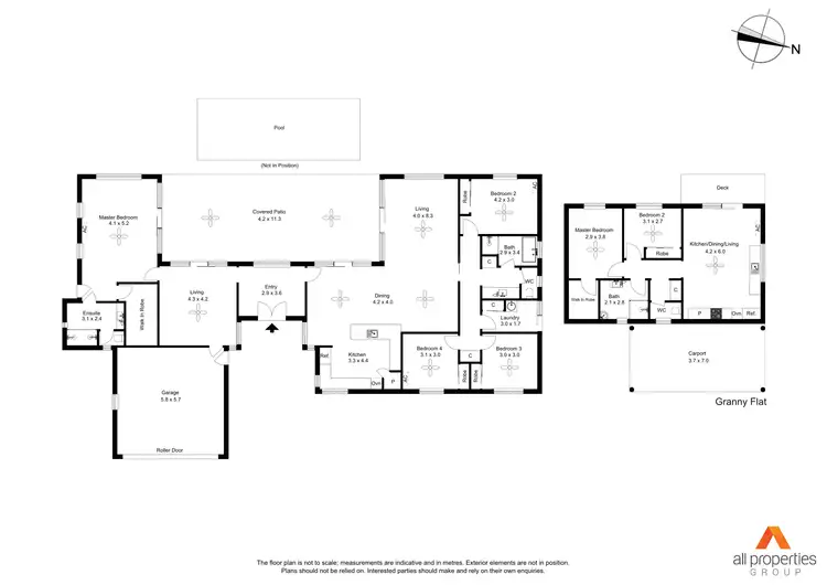 Floorplan of Homely house listing, 12-14 Cockatiel Court, Greenbank QLD 4124