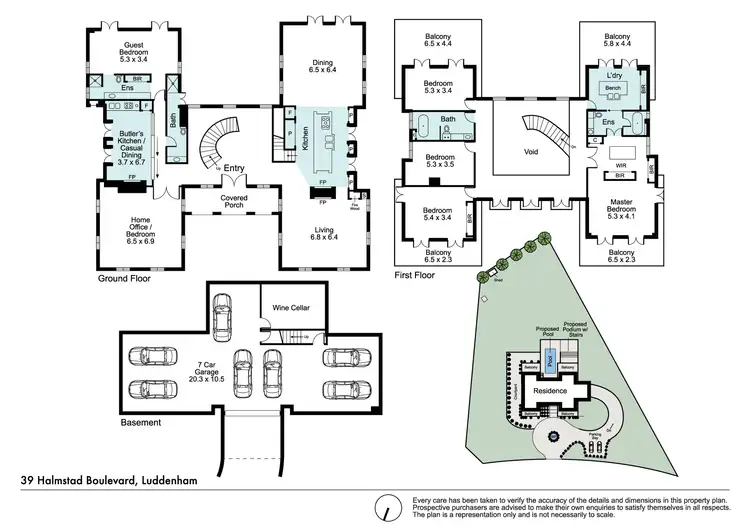 Floorplan of Homely house listing, 39 Halmstad Boulevard, Luddenham NSW 2745