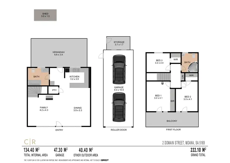 Floorplan of Homely house listing, 2 Domain Street, Moana SA 5169