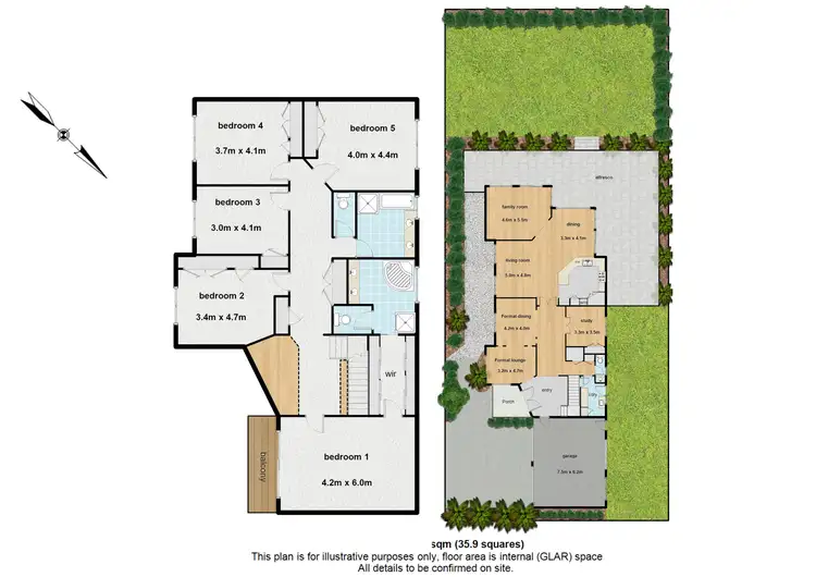 Floorplan of Homely house listing, 18 The Quays, Narre Warren South VIC 3805