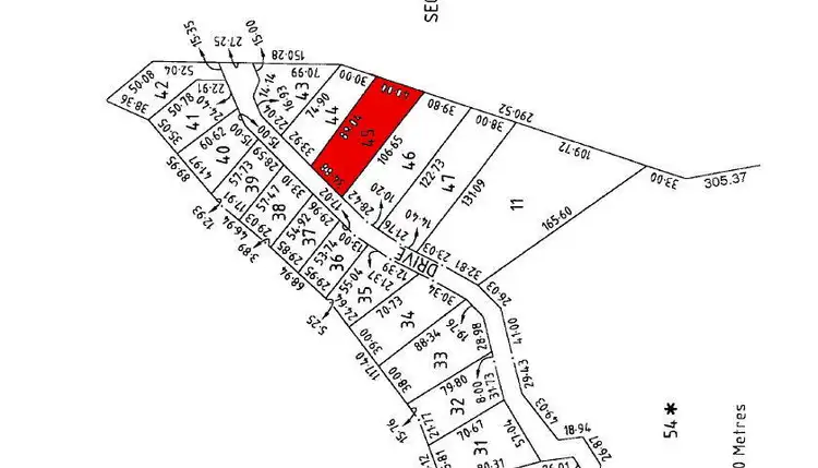 Floorplan of Homely land listing, Lot 45 Thistle Island Via, Port Lincoln SA 5606