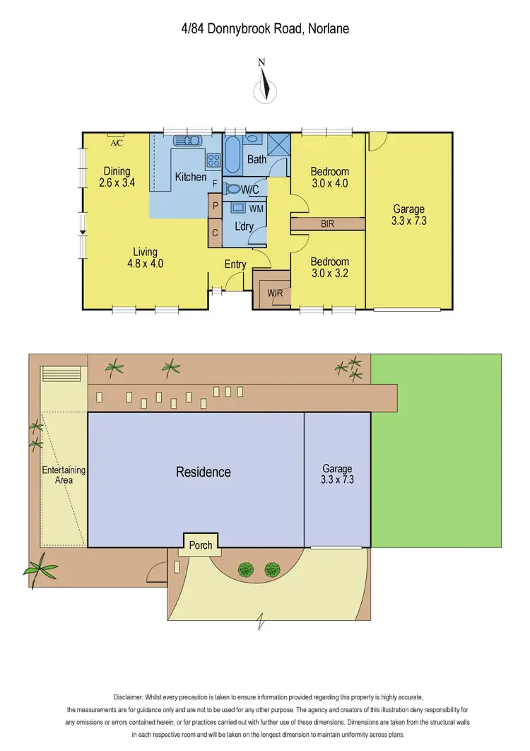Floorplan of Homely unit listing, 4/84 Donnybrook Road, Norlane VIC 3214