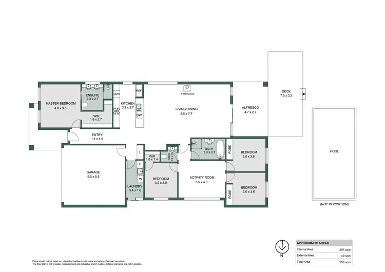 Floorplan of Homely house listing, 28 Turnberry Avenue, Cessnock NSW 2325