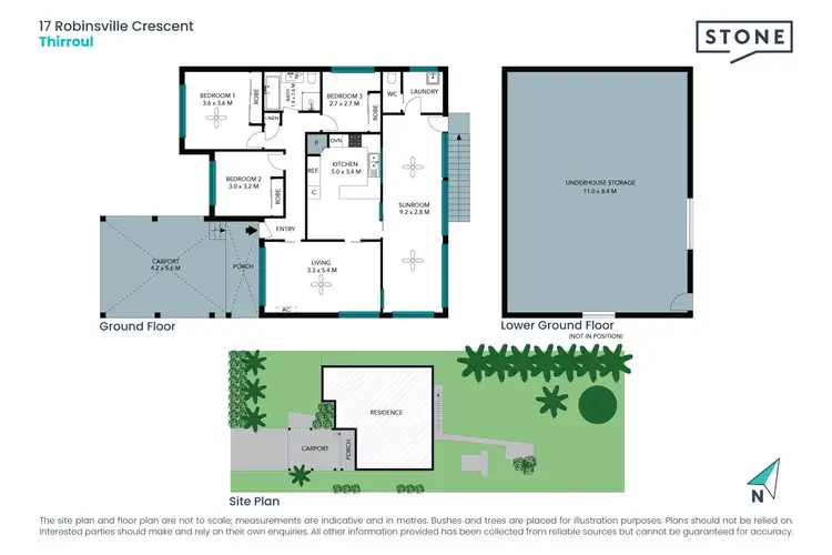 Floorplan of Homely house listing, 17 Robinsville Crescent, Thirroul NSW 2515
