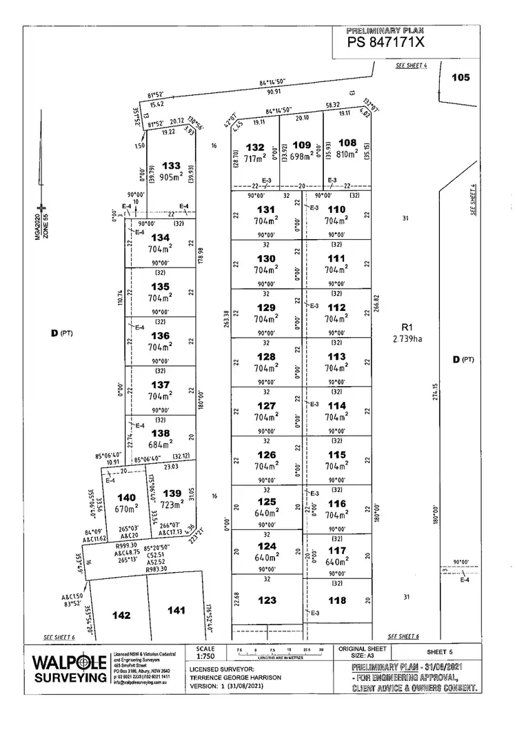Floorplan of Homely land listing, LOT 127, 11 Ridley Avenue, Leneva VIC 3691