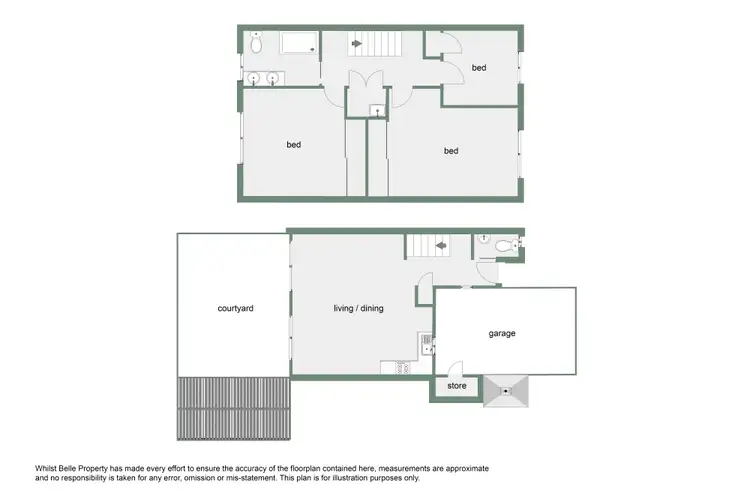Floorplan of Homely townhouse listing, 12/5 Charlotte Close, Woree QLD 4868