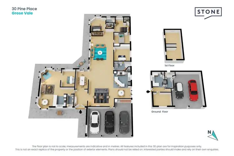 Floorplan of Homely rural property listing, 30 Pine Place, Grose Vale NSW 2753