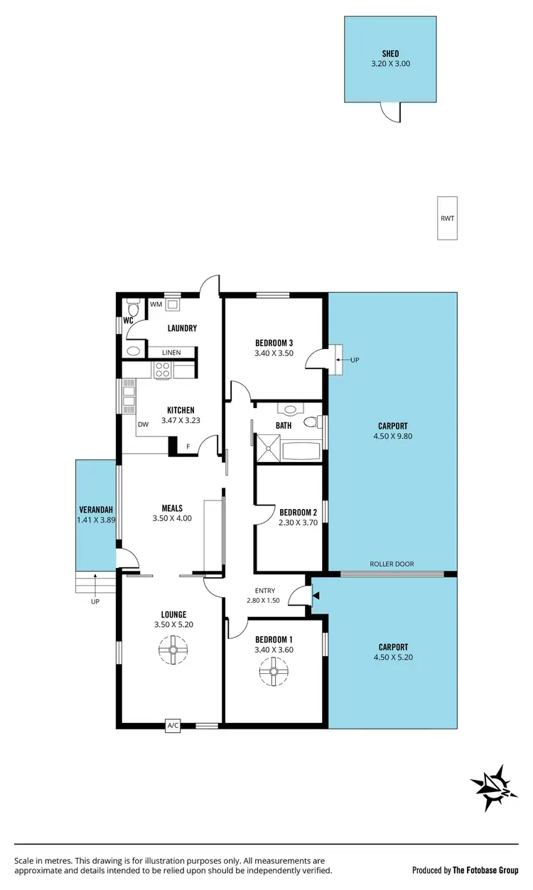 Floorplan of Homely house listing, 17 Figtree Crescent, Huntfield Heights SA 5163
