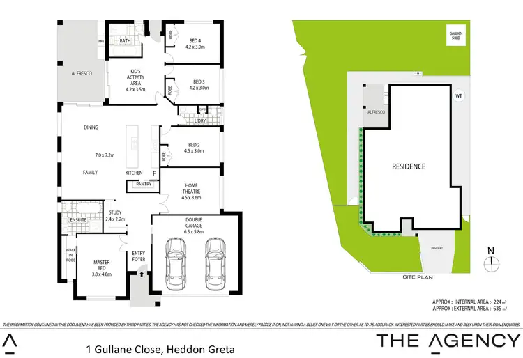 Floorplan of Homely house listing, 1 Gullane Close, Heddon Greta NSW 2321