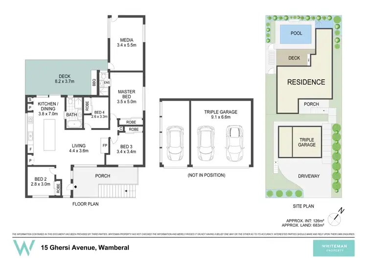 Floorplan of Homely house listing, 15 Ghersi Avenue, Wamberal NSW 2260